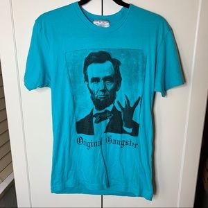 Kid Dangerous Abe Lincoln Original Gangster Tee